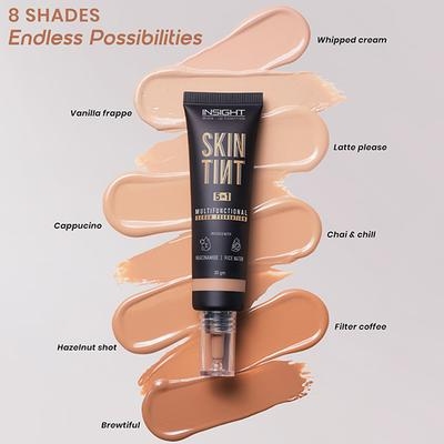 INSIGHT Cosmetics Skin Tint 5In1 Multifunctional Serum Foundation - 30 gm