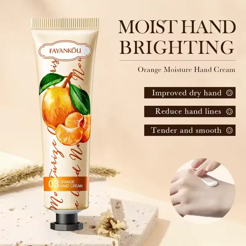FAYANKOU Brightening  Moisturize Hand Cream 30 gm - Orange