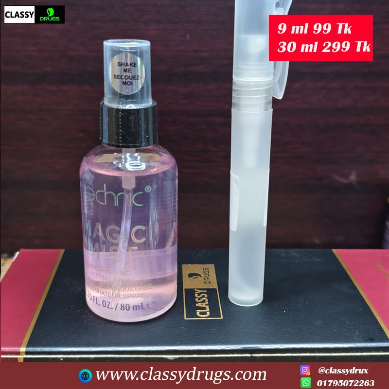 Technic Magic Mist Illuminating Setting Spray - pink- (pair up)