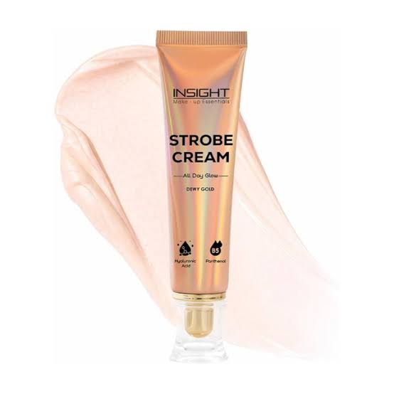 Insight All Day Glow Strobe Cream 30g - Dewy Gold