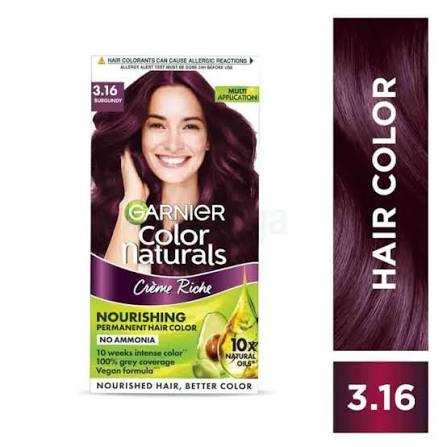 Garnier Color Naturals Creme Riche Hair Color (35ml+30g) - 3.16
