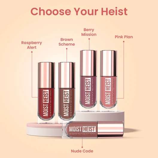 Swiss Beauty Moist Heist Tinted Lip Gloss 4.8gm