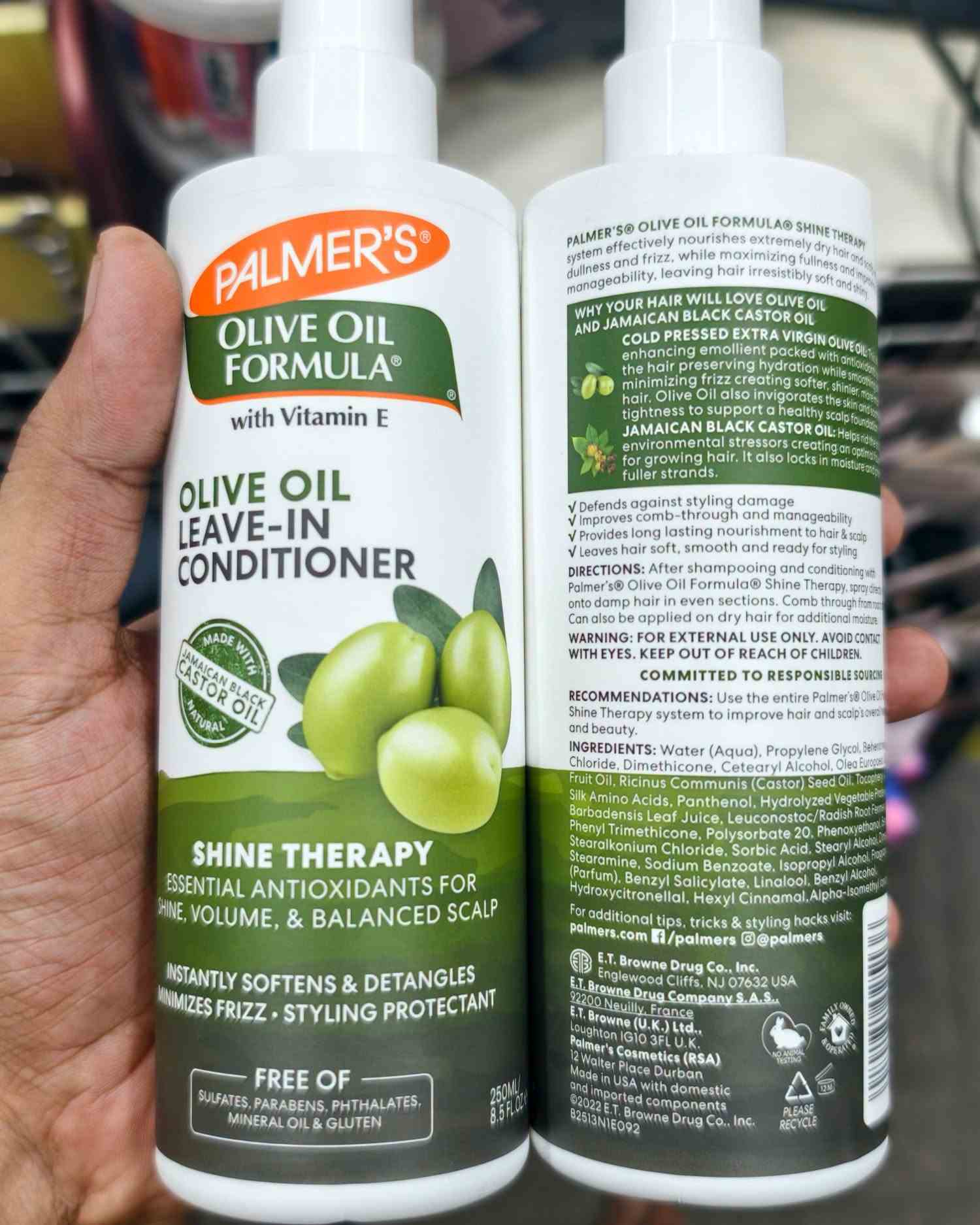 Palmer’s Coconut Oil Formula Moisture Boost Leave-In Conditioner (pair up)