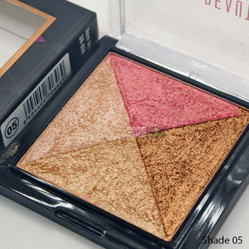 Swiss Beauty 2-in 1- Baked Blusher & Highlighter Shade 05