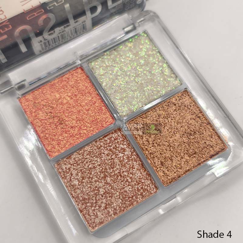 Swiss Beauty Lustre Eyeshadow Palette Shimmer N Shine 04