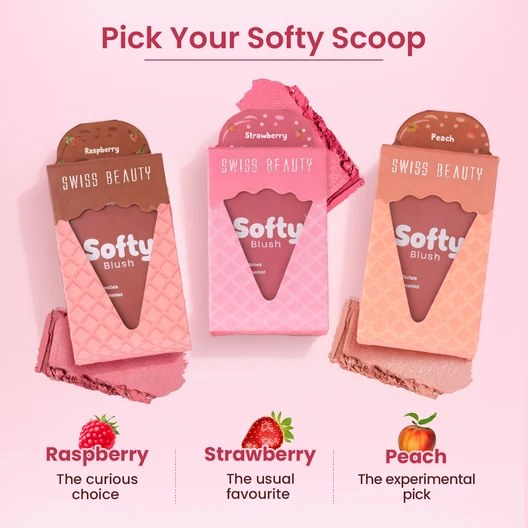 Swiss Beauty Softy Blush 7 gm