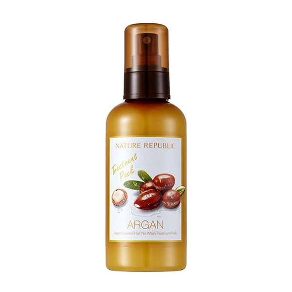 Nature Republic Argan Essential Hair No Wash Treatment Pack 160ml