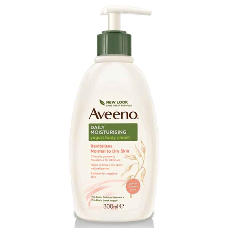Aveeno Daily Moisturising Yogurt Body Cream 300ml