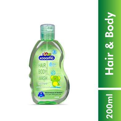 Kodomo Baby Hair and Body Wash 200ml