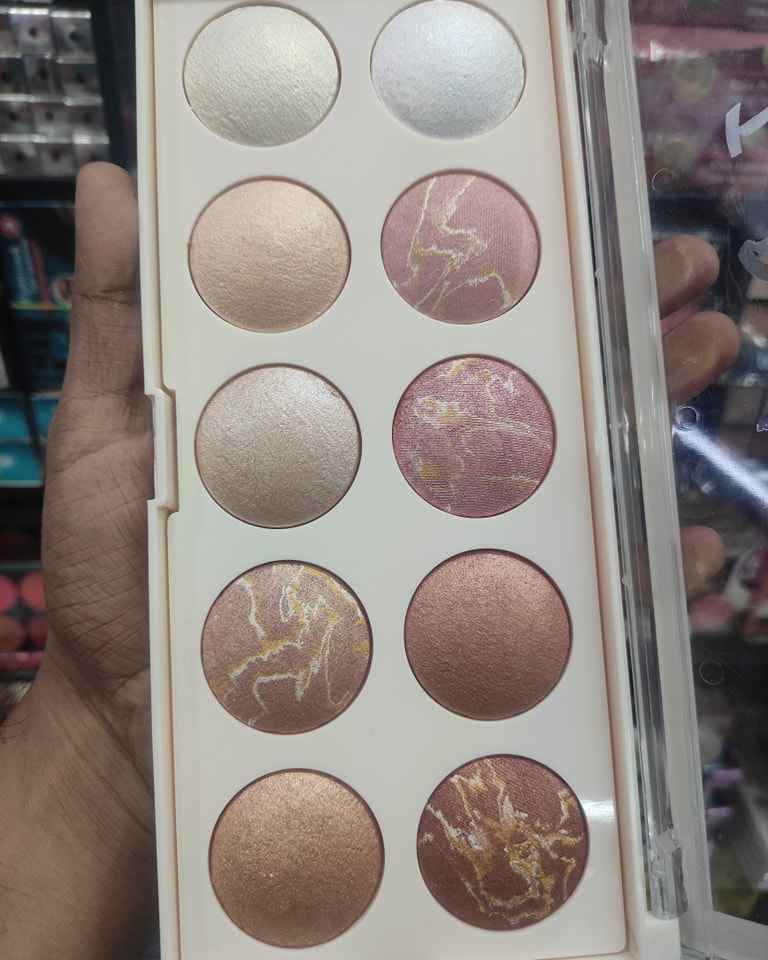 10 color Baked eyeshadow