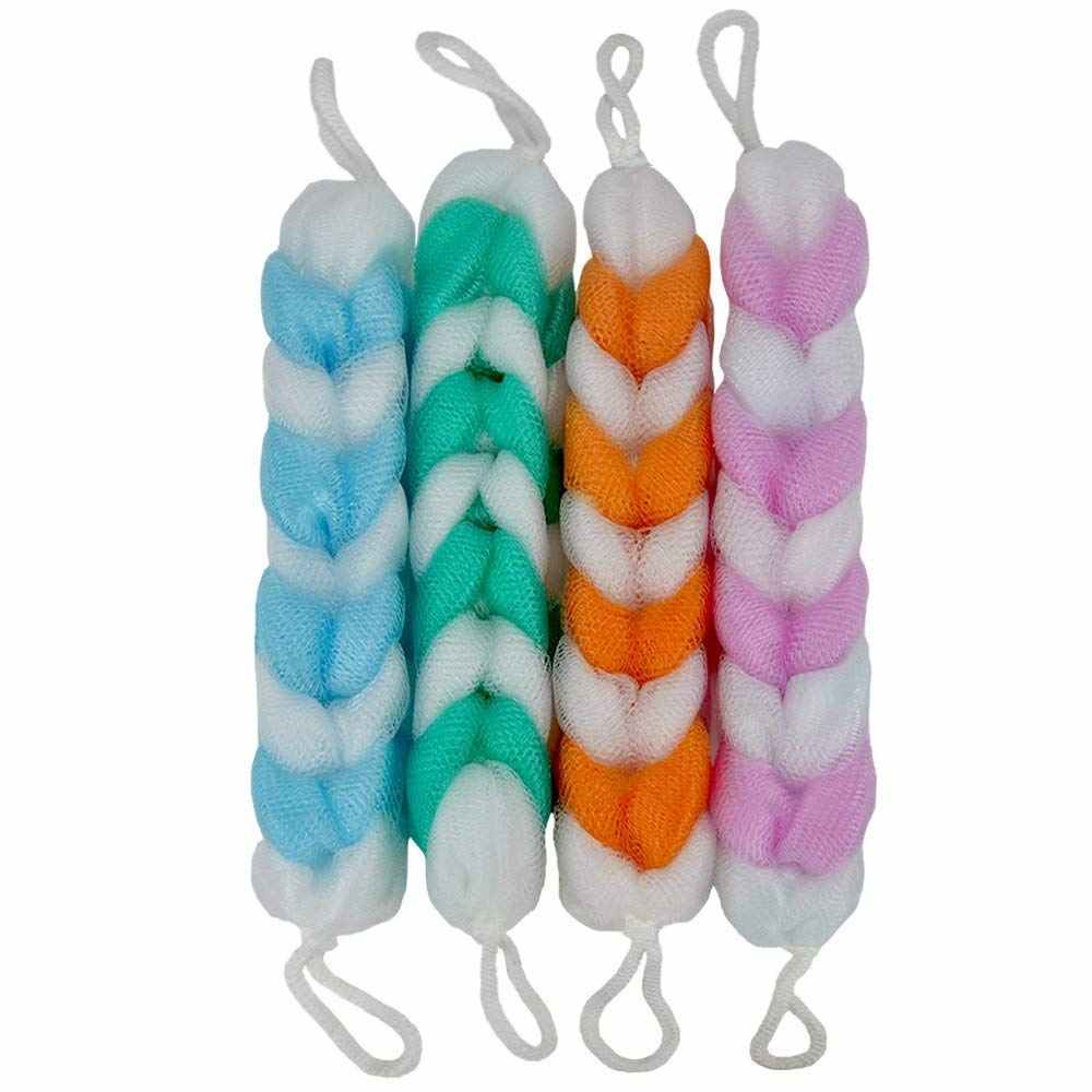 12 inch long stretches up to 30 inches loofah  (random color)- Made in Thailand