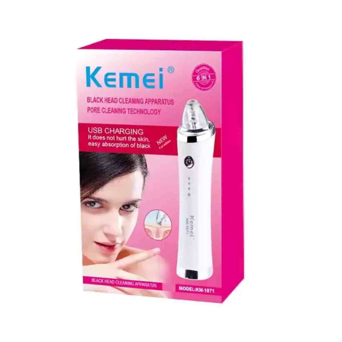 Kemei KM-1871 7 in 1 Blackhead Cleaner/Remover