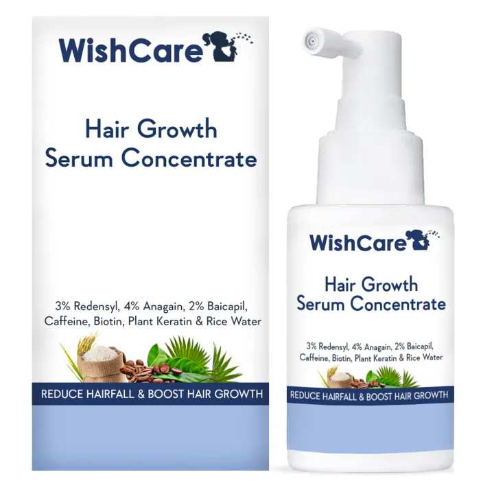 WishCare Hair Growth Serum  3% Redensyl + 4% Anagain 30 ml