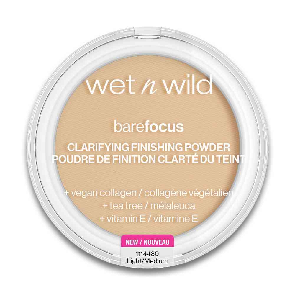 Wet N Wild Bare Focus Clarifying Finishing Powder - Light/Medium