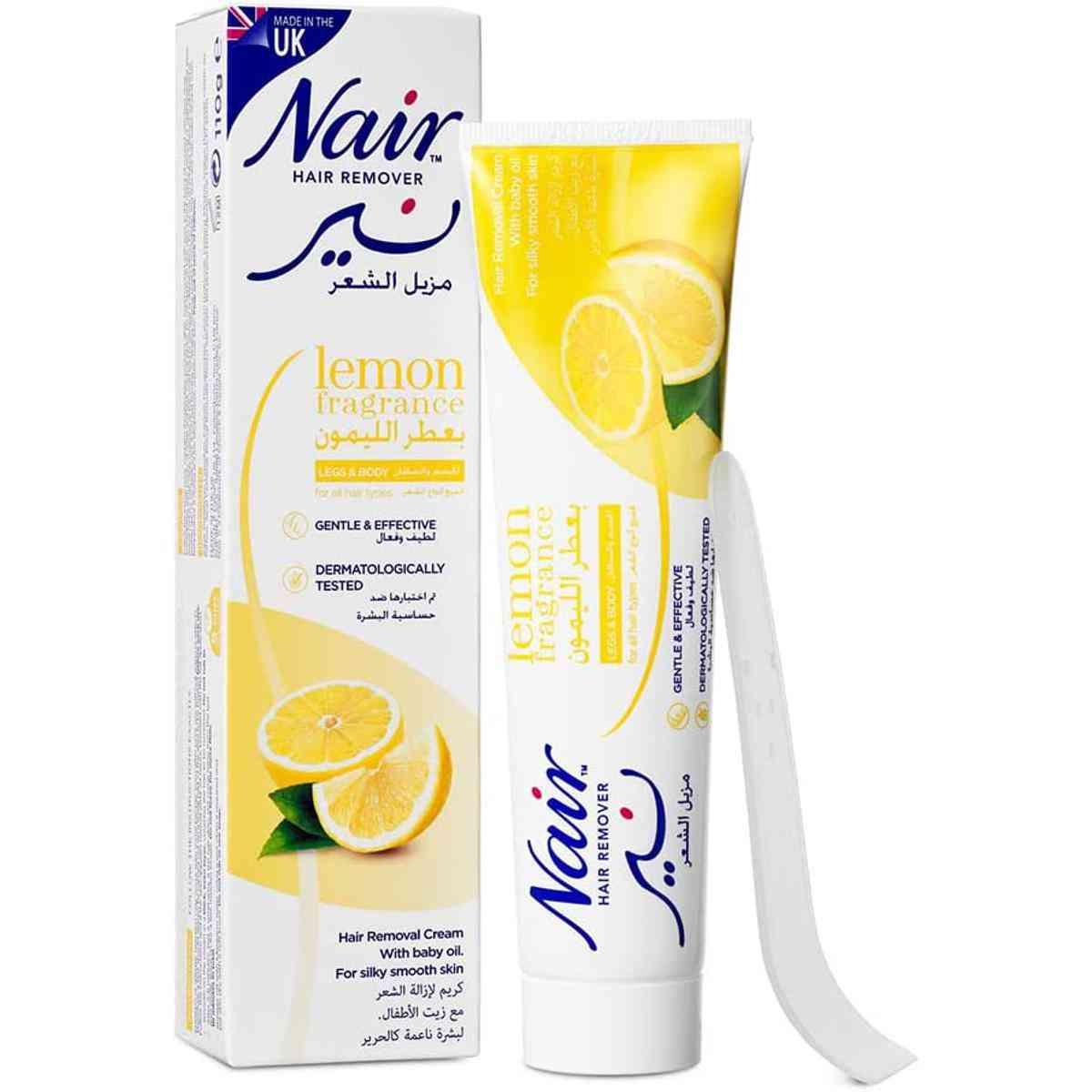 Nair Lemon Fragrance Hair Removal Cream 110g(UK)