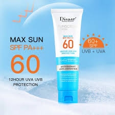 Disaar Sunscreen Lotion SPF60+ 12Hour UVA UVB Protection - 50 ml