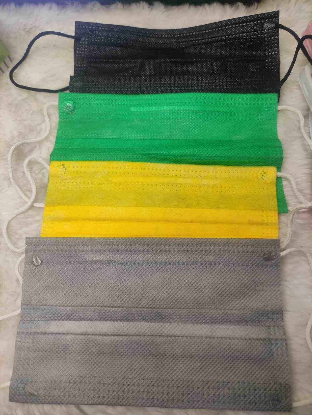 Premium grade surgical 2 layer brown mask - 5 pcs set