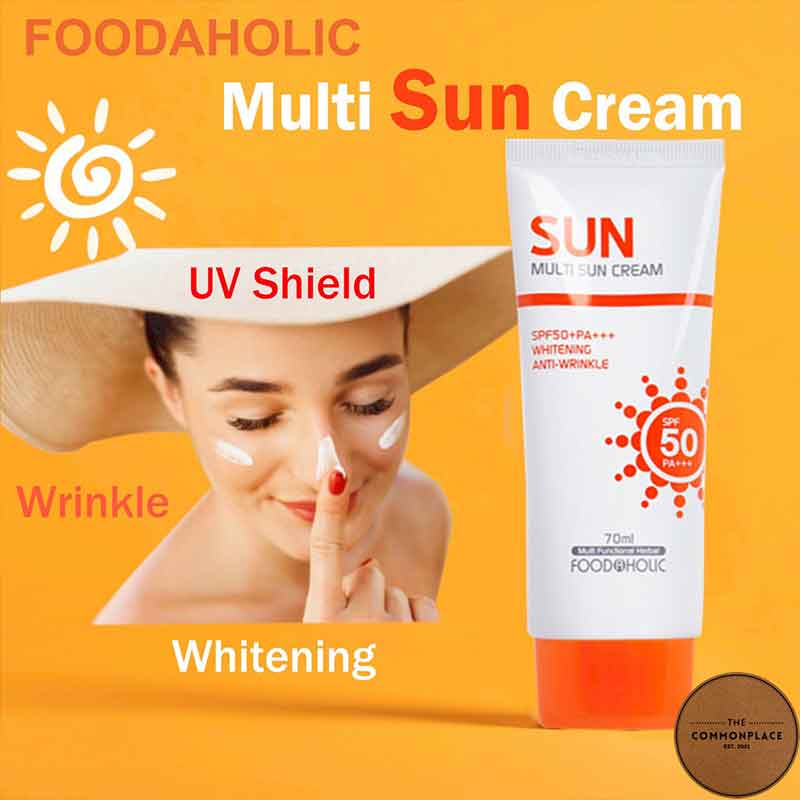Foodaholic Sun Multi Sun Cream SPF 50+ PA+++ - Made In Korea 50ml