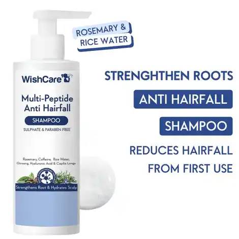 WishCare Multi Peptide Anti Hairfall Shampoo 250ml