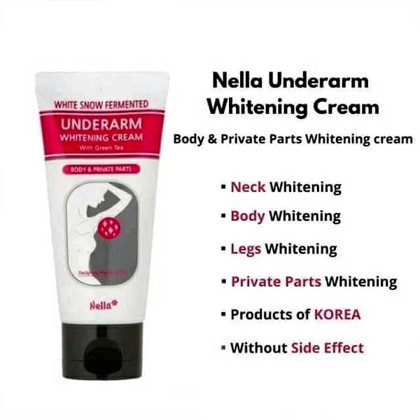 Nella White Snow Fermented Underarm Whitening Cream 50ml