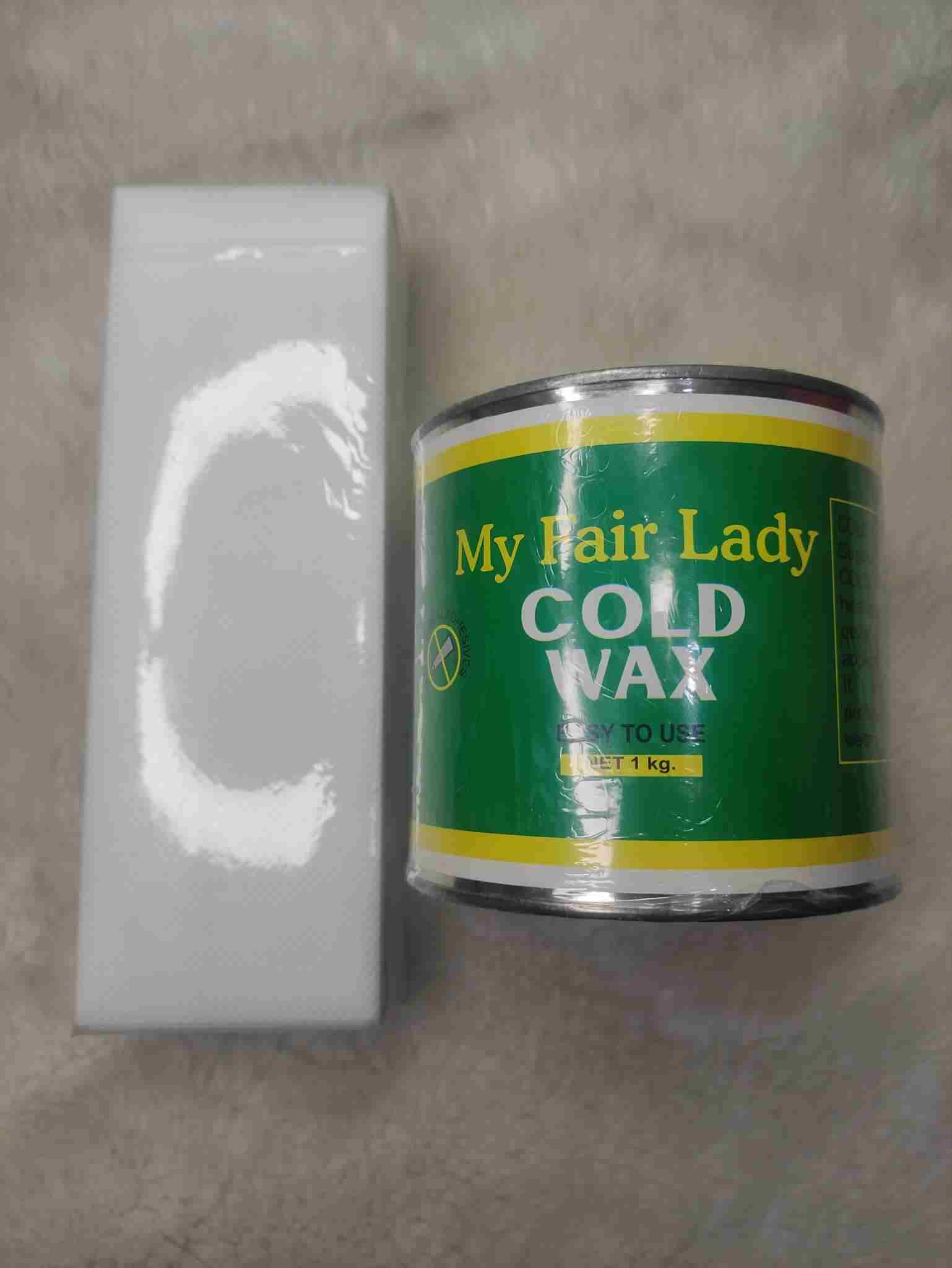 Cold Wax 1 kg with 80 pcs wax paper (G)