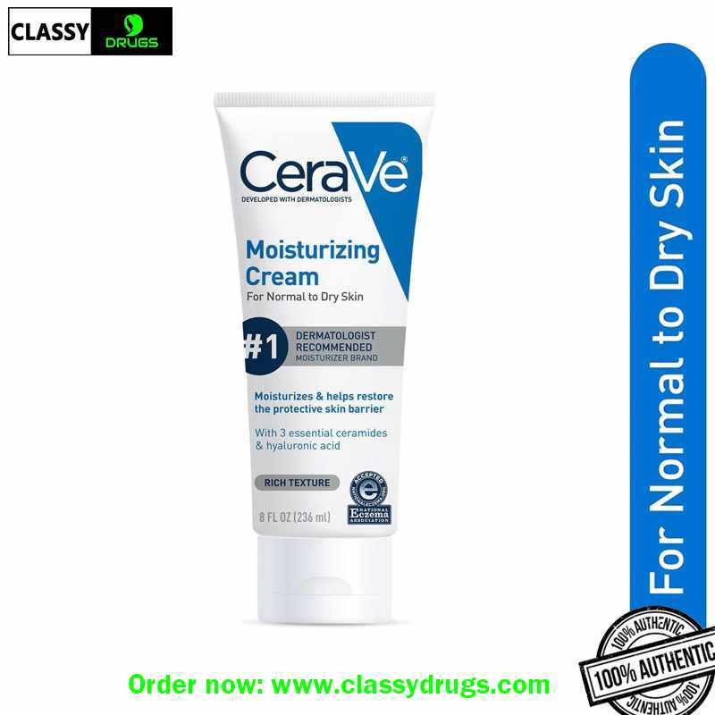 CeraVe Moisturising Cream Normal to dry 236 ml Made in USA