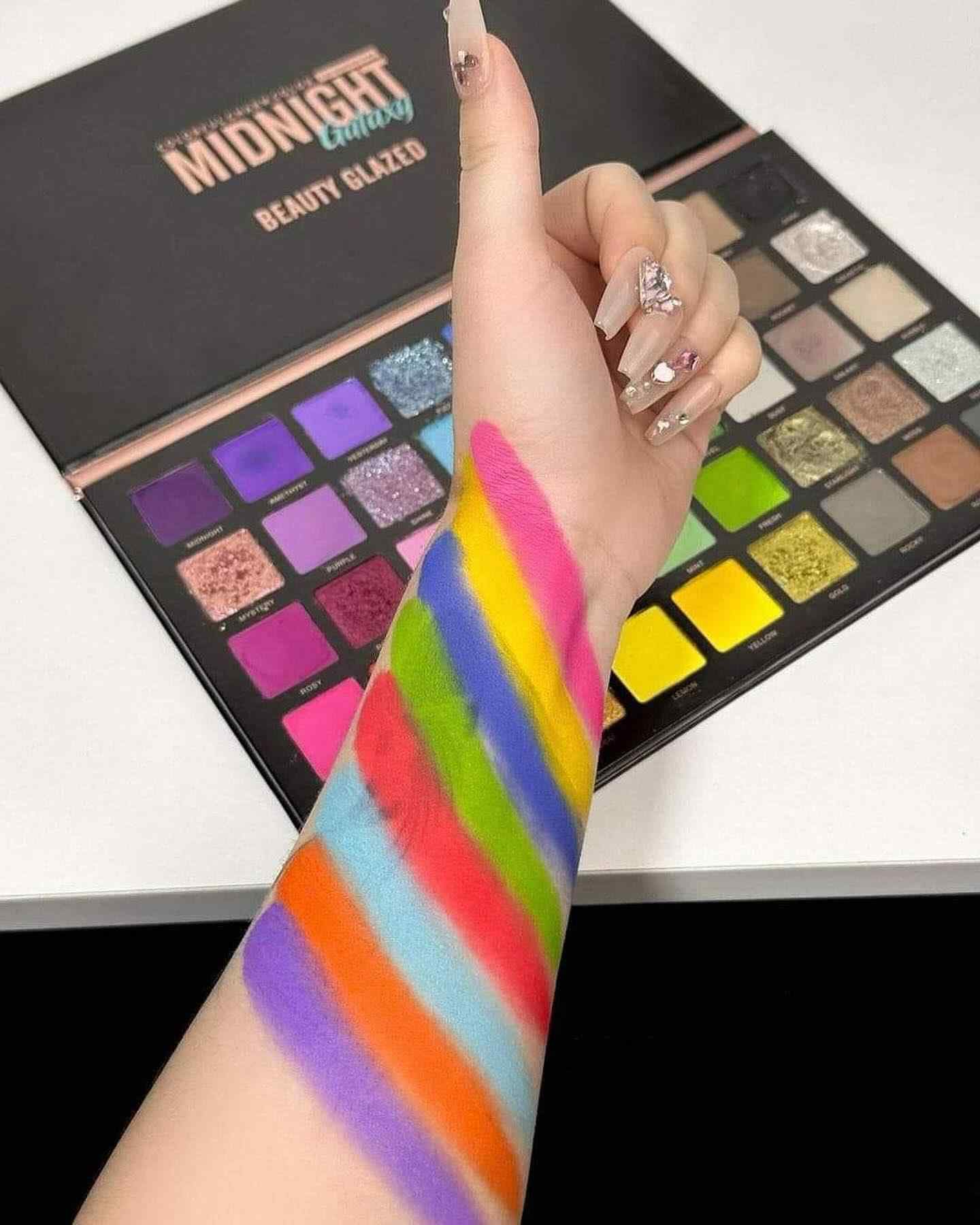 Beauty Glazed Midnight Galaxy 45 Colors Eyeshadow Palette