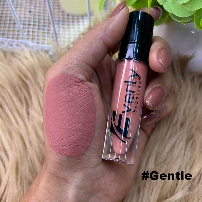 Everly Beauties Liquid Lipstick - Gentle