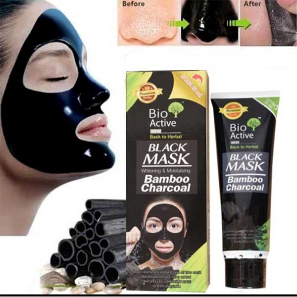 Bio Active Black Mask Bamboo Charcoal - 80ml