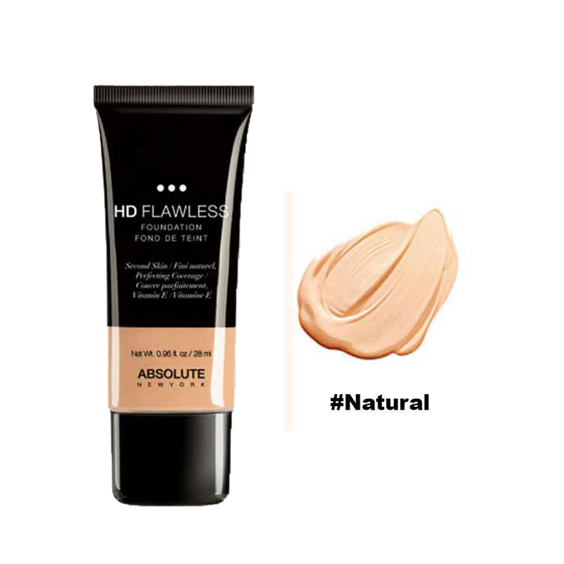 Absolute New York HD Flawless Foundation - Natural - AHDF01 - 28ml