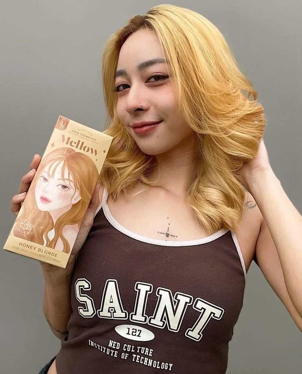 KOTA hair Color Cream Honey blond