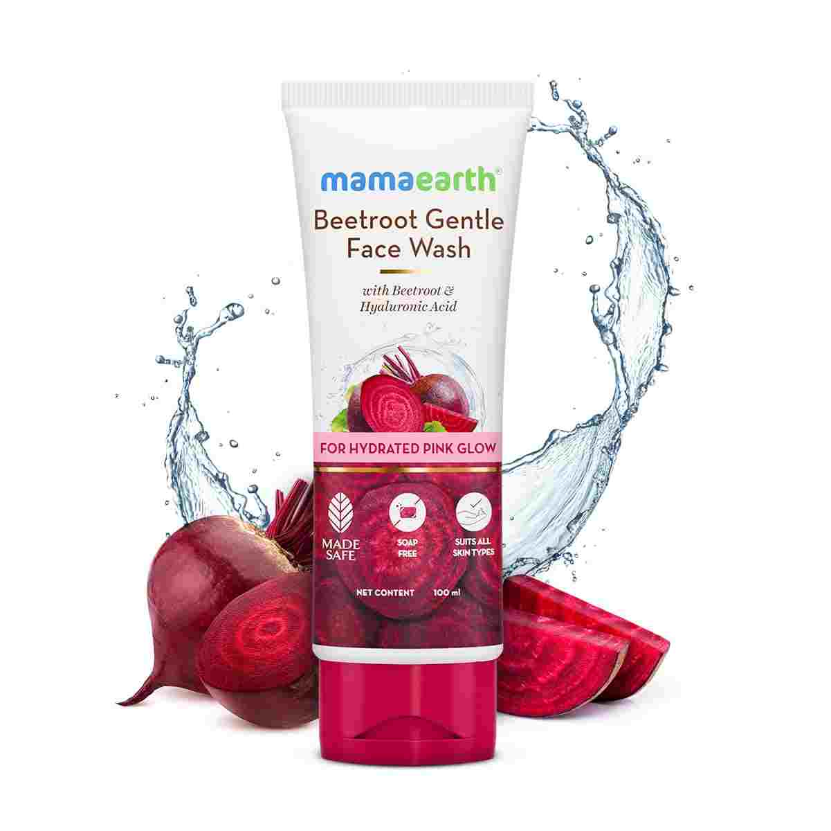 Mamaearth Beetroot Gentle Face Wash -100 ml