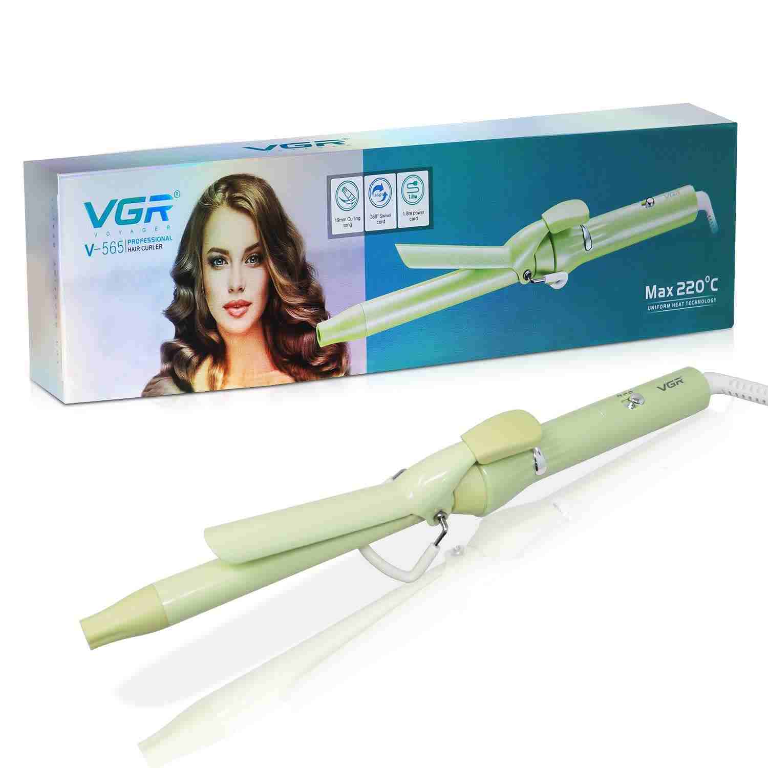 VGR V-565 Professional Electric Hair Curling Wand