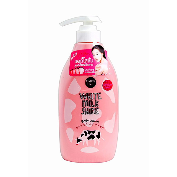 CATHY DOLL WHITE MILK SHINE BODY LOTION 450ML