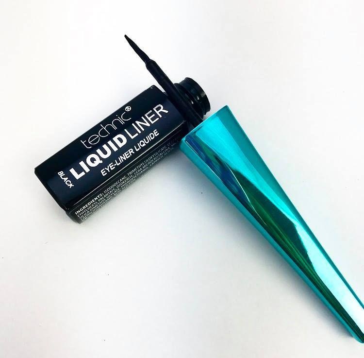 Technic Waterproof Matte Liquid Eyeliner - Black - 6ml