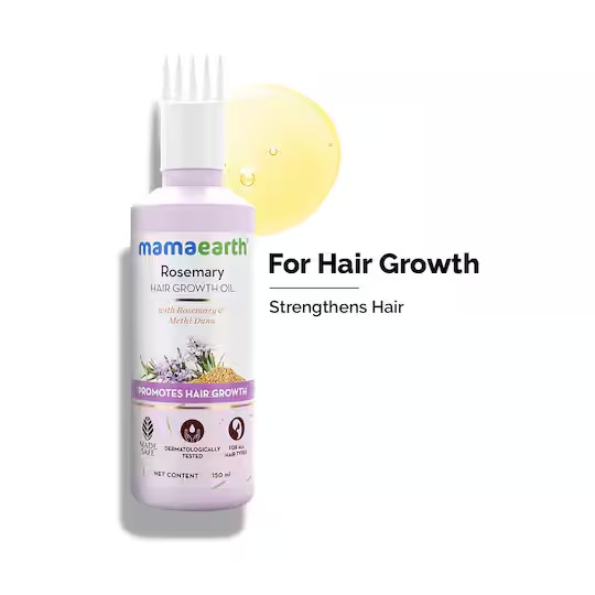 Mamaearth Rosemary Hair Growth Oil with Rosemary & Methi Dana 100ml
