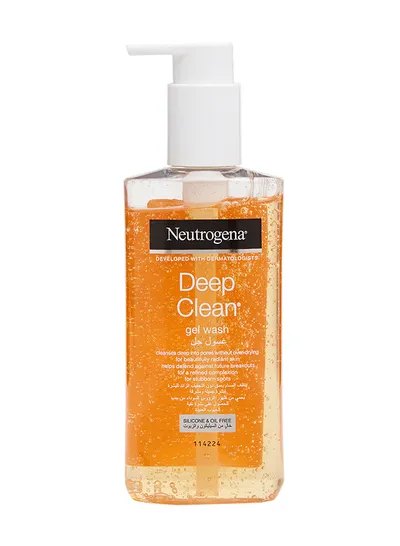 Neutrogena Deep Clean Facial Cleanser Gel Wash 200ml