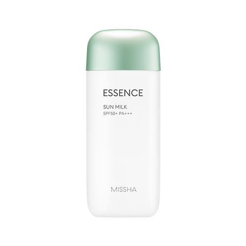 Missha All Around Safe Block Essence Sun Milk SPF50+/PA+++ (70ml) for dry skin.