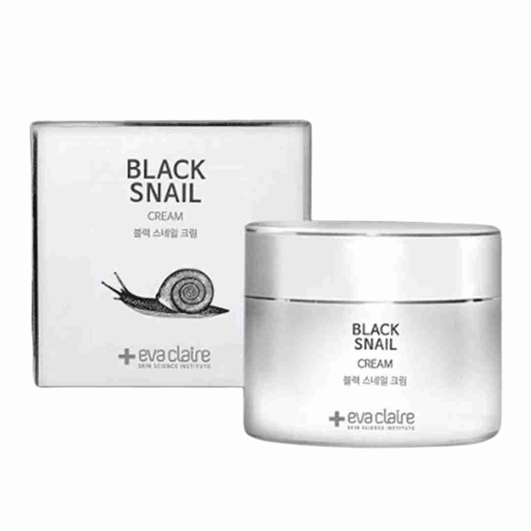 Eva Claire Black Snail Cream 50ml - Made in Korea