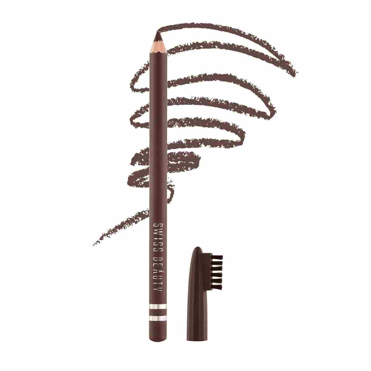 SWISS BEAUTY Eyebrow Pencil 1.8g Dark Brown