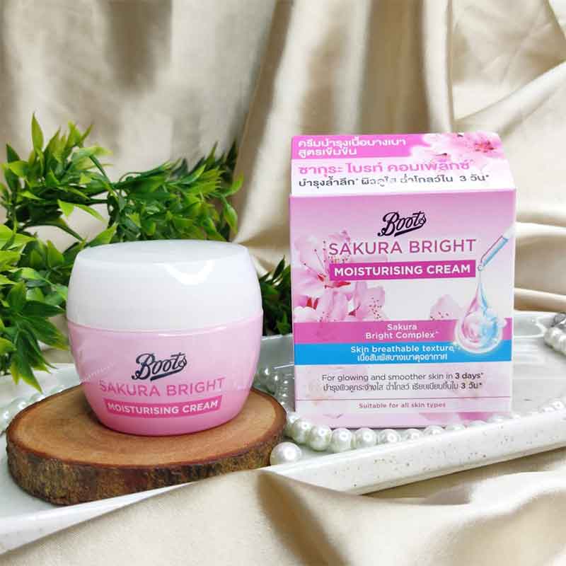 Boots Sakura Bright Moisturising Cream 50ml