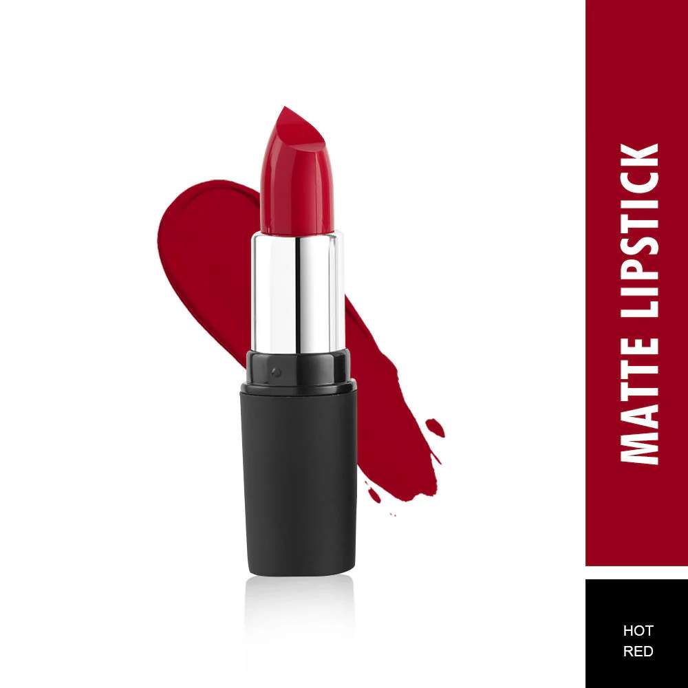 Swiss Beauty Pure Matte Lipstick Hot Red  221