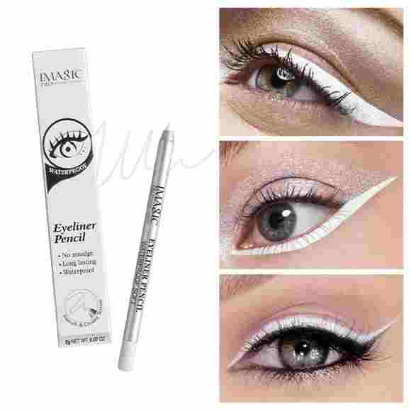 IMAGIC WATERPROOF SOFT WHITE  EYELINER PENCIL