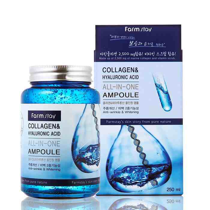 Farm Stay Collagen & Hyaluronic Acid All In One Ampoule 250 ml