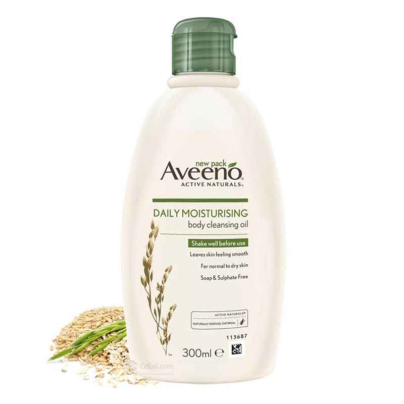 AVEENO DAILY MOISTURIZING BODY CLEANSING OIL 300ML