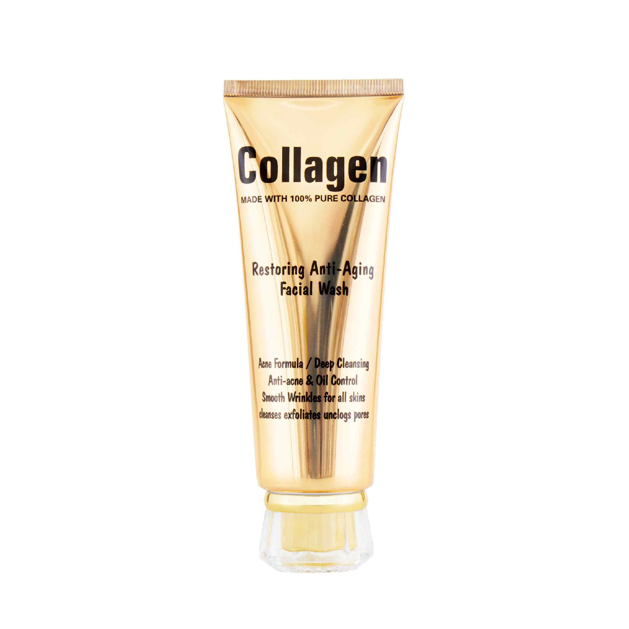 Wokali Collagen Restoring Anti-Aging Facial Wash 120ml - For All Type Skin