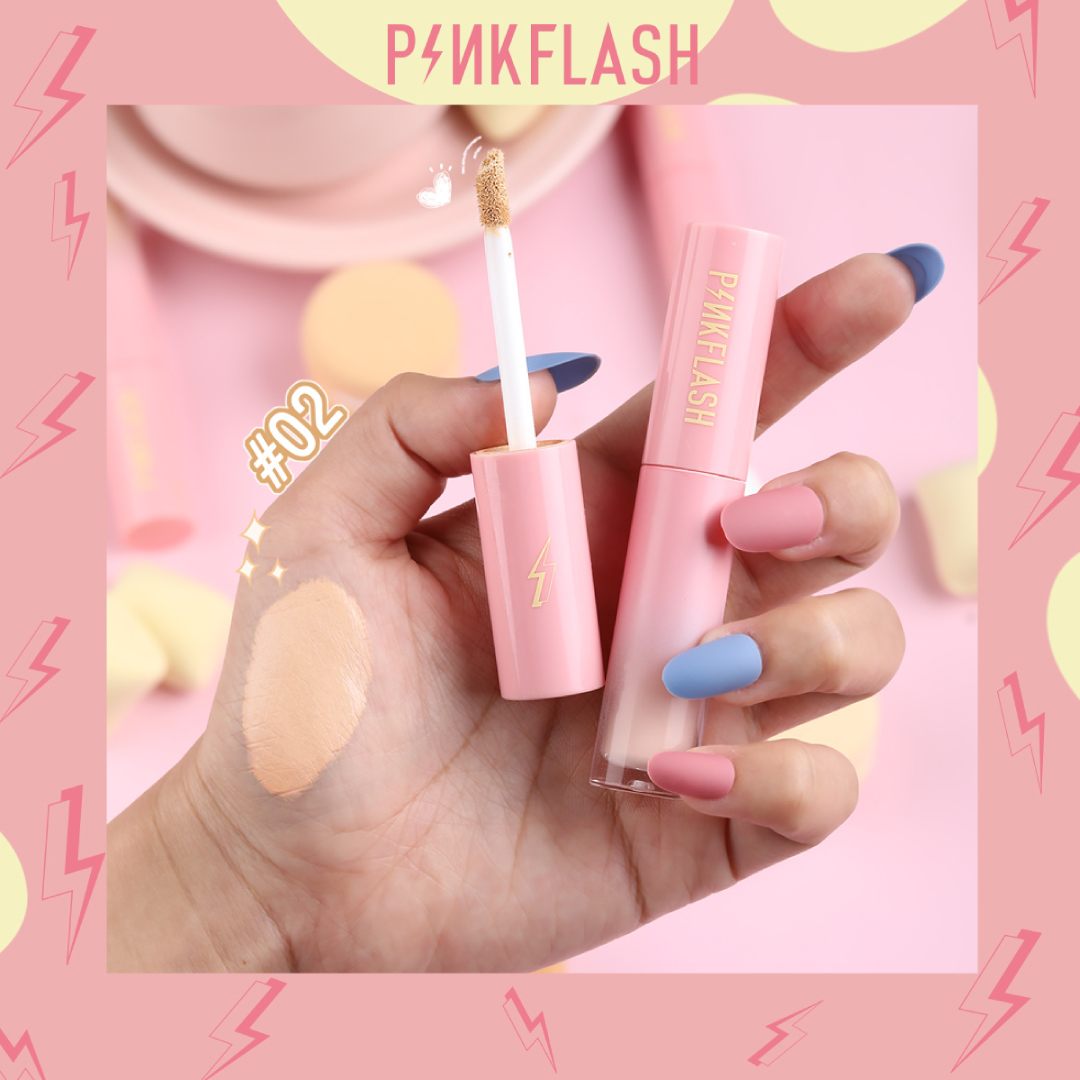 PINK FLASH Long Lasting Matte Concealer Shade 2
