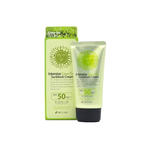 3W Clinic Intensive Green Tea Sunblock Cream SPF 50+, 70 ml