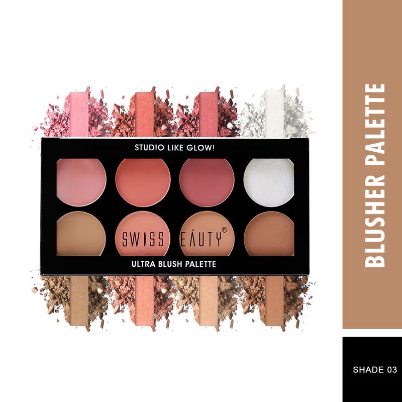 Swiss Beauty Ultra Blush Palette 03
