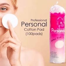 Personal 100 pcs round cotton pads - ROUND